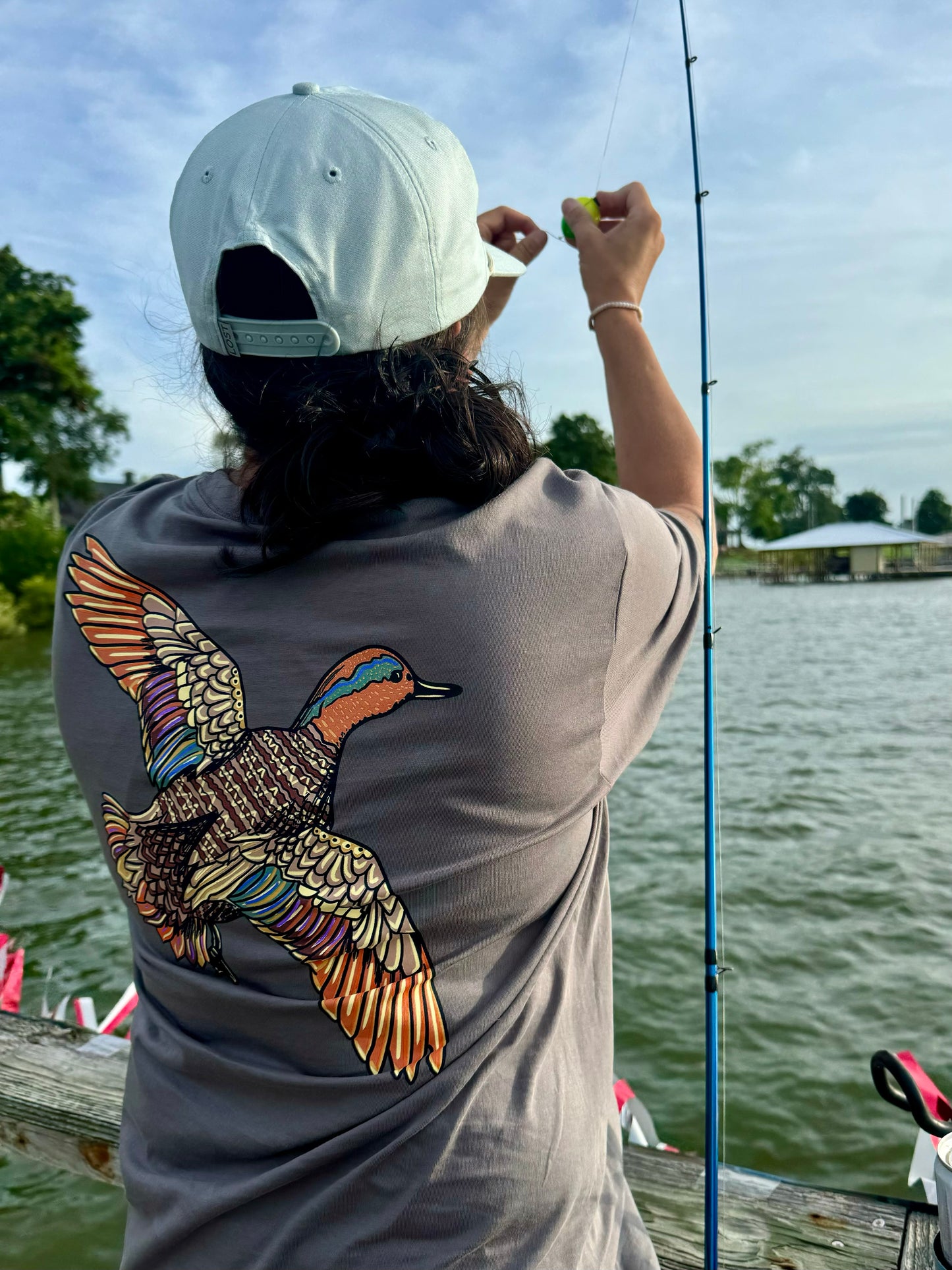 Tribal Teal Tee