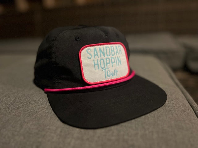 "Sandbar Hoppin Tour" rope hat