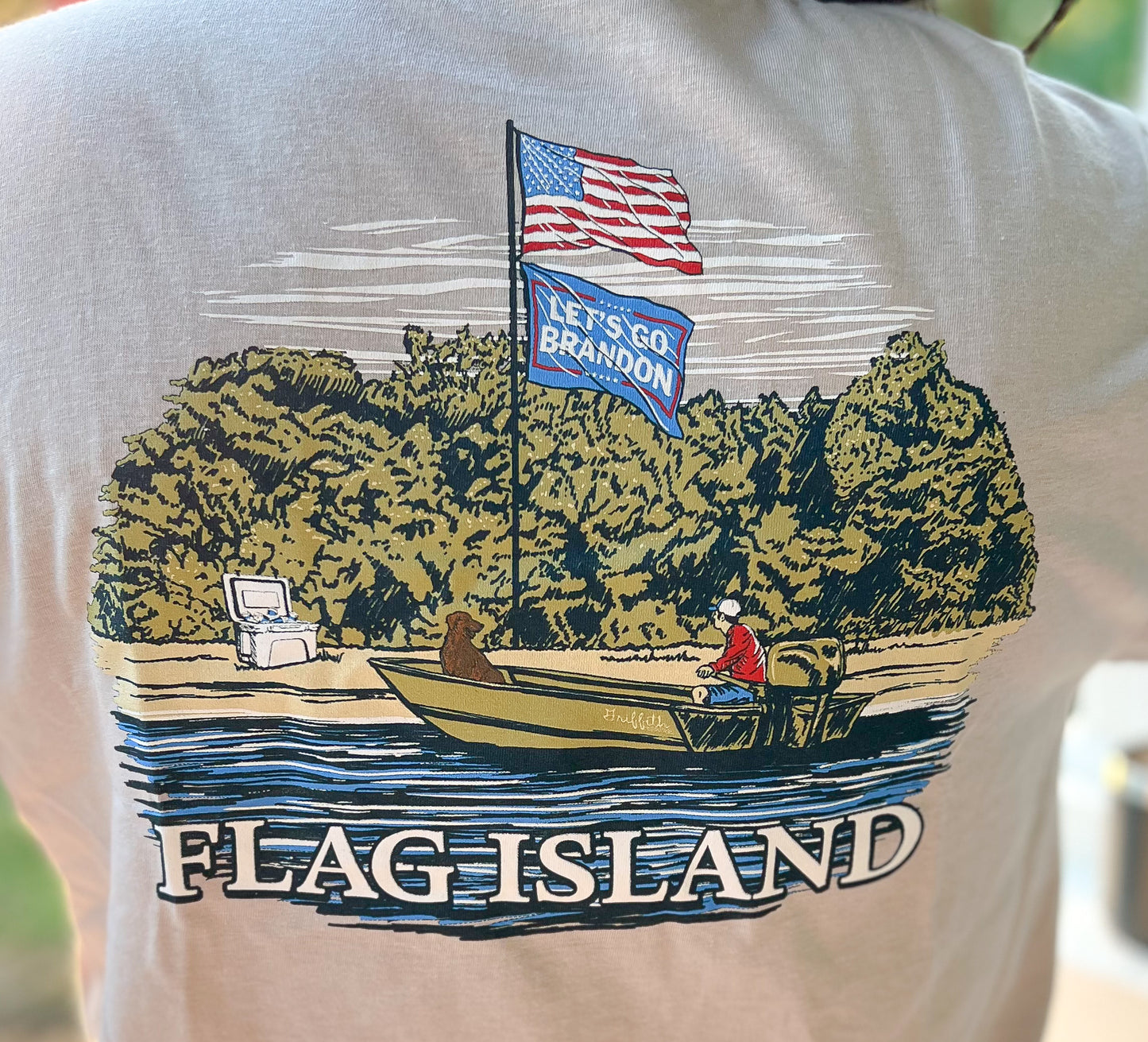 "Flag Island" Tee